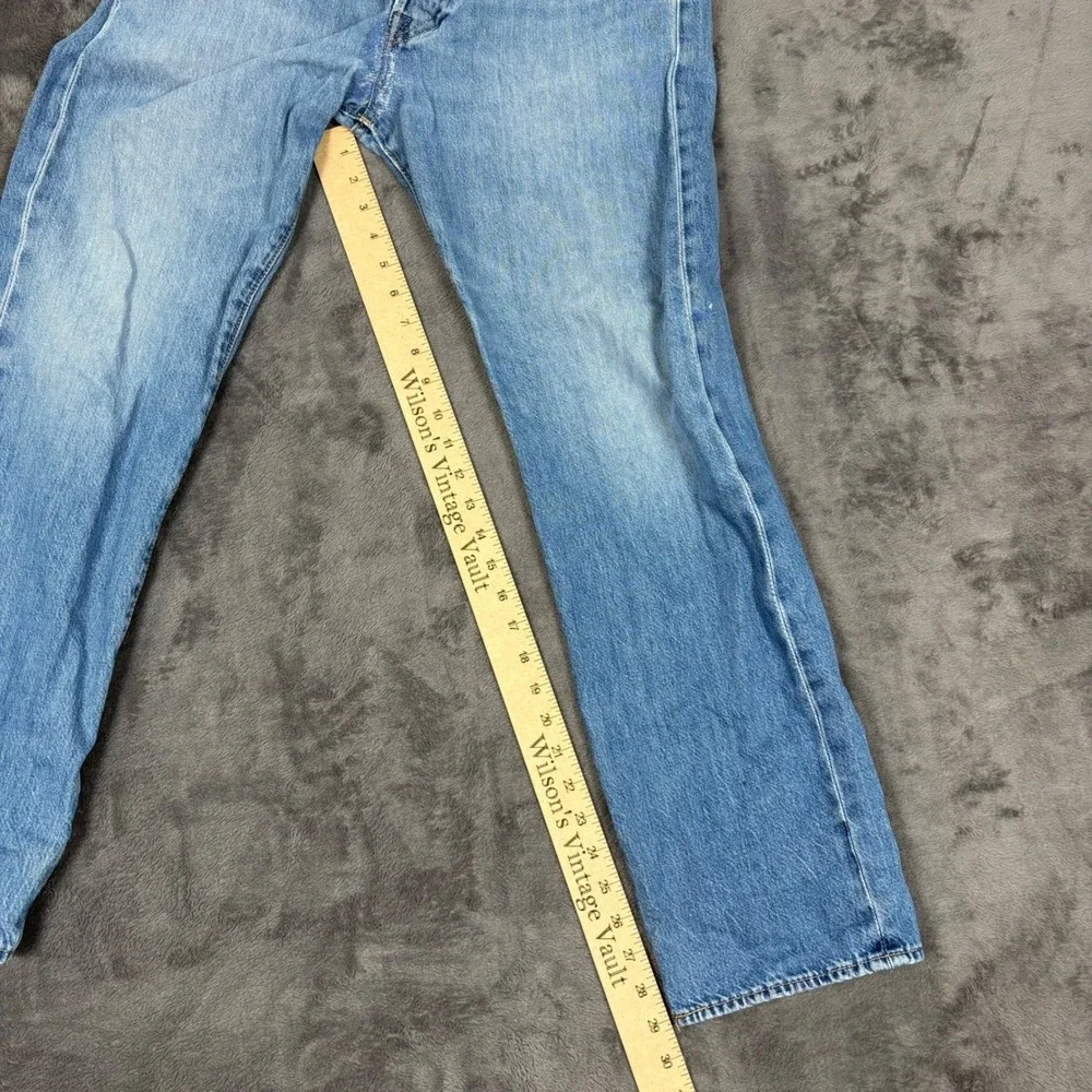 Levi's‎ Jeans Men 32x30 Blue 501 Original Fit Button Fly Light Wash Denim